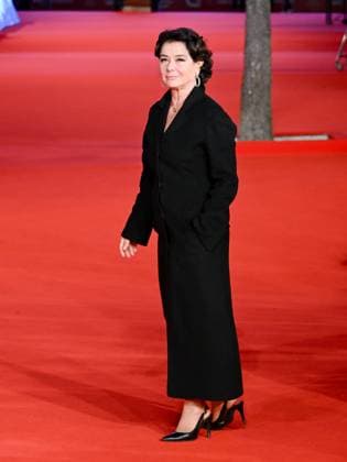 Rome, Italy, Italy: Roma Cinema Fest 2025, evening 6 - Red Carpet for the film WARRIORS THE RULE OF BALANCE In the photo Monica Guerritore Rome Italy  - ZUMAp169 20251020_zea_p169_910 Copyright: xMaurizioxD Avanzox