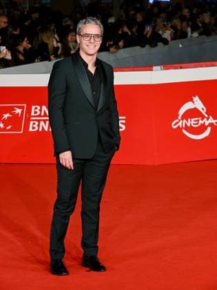 Rome, Italy, Italy: Roma Cinema Fest 2025, evening 6 - Red Carpet of the film WARRIORS THE RULE OF BALANCE In the photo Francesco Solella Rome Italy  - ZUMAp169 20251020_zea_p169_940 Copyright: xMaurizioxD Avanzox