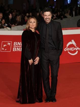 Rome Cinema Fest 2025, day 6 - Red carpet for the film Warriors: The Rule of Balance. Pictured: Alessandro Gassmann, Sabrina Knaflitz  Copyright: xMarcoxProvvisionatox xipa-agency.netx xDxAvanzo Landi Provvisionatox IPA_Agency_IPA66871085