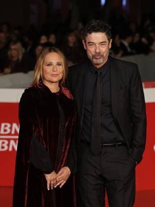 Rome Cinema Fest 2025, day 6 - Red carpet for the film Warriors: The Rule of Balance. Pictured: Alessandro Gassmann, Sabrina Knaflitz  Copyright: xMarcoxProvvisionatox xipa-agency.netx xDxAvanzo Landi Provvisionatox IPA_Agency_IPA66871088
