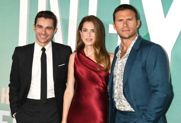 LOS ANGELES, CA - OCTOBER 20: Dave Franco, Allison Williams and Scott Eastwood at Paramount Pictures Los Angeles premiere of Regretting You at the Paramount Theater in Los Angeles, California on October 20, 2025. Copyright: xJeffreyxMayerx
