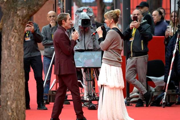 Jennifer Lawrence bei der Premiere des Kinofilms Die My Love auf dem 20. Internationalen Filmfestival von Rom Festa del Cinema di Roma 2025 im Auditorium Parco della Musica. Rom, 20.10.2025