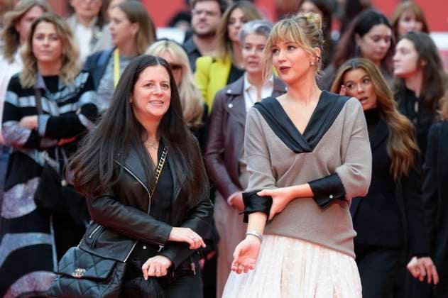 Jennifer Lawrence bei der Premiere des Kinofilms Die My Love auf dem 20. Internationalen Filmfestival von Rom Festa del Cinema di Roma 2025 im Auditorium Parco della Musica. Rom, 20.10.2025