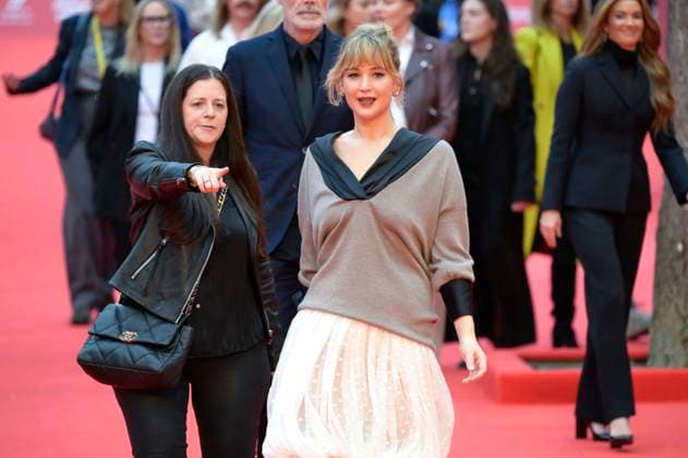Jennifer Lawrence bei der Premiere des Kinofilms Die My Love auf dem 20. Internationalen Filmfestival von Rom Festa del Cinema di Roma 2025 im Auditorium Parco della Musica. Rom, 20.10.2025