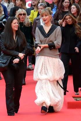 Jennifer Lawrence bei der Premiere des Kinofilms Die My Love auf dem 20. Internationalen Filmfestival von Rom Festa del Cinema di Roma 2025 im Auditorium Parco della Musica. Rom, 20.10.2025