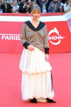 Jennifer Lawrence bei der Premiere des Kinofilms Die My Love auf dem 20. Internationalen Filmfestival von Rom Festa del Cinema di Roma 2025 im Auditorium Parco della Musica. Rom, 20.10.2025