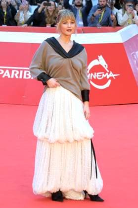 Jennifer Lawrence bei der Premiere des Kinofilms Die My Love auf dem 20. Internationalen Filmfestival von Rom Festa del Cinema di Roma 2025 im Auditorium Parco della Musica. Rom, 20.10.2025