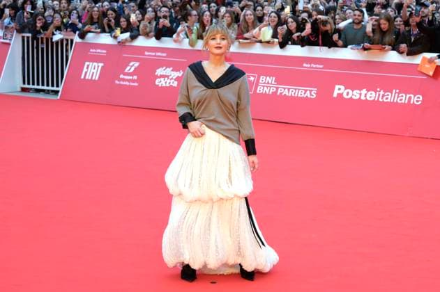 Jennifer Lawrence bei der Premiere des Kinofilms Die My Love auf dem 20. Internationalen Filmfestival von Rom Festa del Cinema di Roma 2025 im Auditorium Parco della Musica. Rom, 20.10.2025