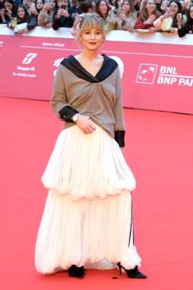 Jennifer Lawrence bei der Premiere des Kinofilms Die My Love auf dem 20. Internationalen Filmfestival von Rom Festa del Cinema di Roma 2025 im Auditorium Parco della Musica. Rom, 20.10.2025