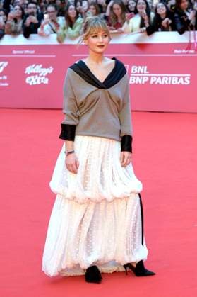 Jennifer Lawrence bei der Premiere des Kinofilms Die My Love auf dem 20. Internationalen Filmfestival von Rom Festa del Cinema di Roma 2025 im Auditorium Parco della Musica. Rom, 20.10.2025