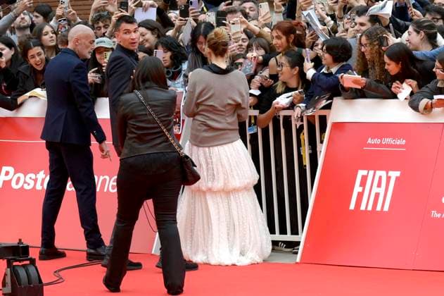 Jennifer Lawrence bei der Premiere des Kinofilms Die My Love auf dem 20. Internationalen Filmfestival von Rom Festa del Cinema di Roma 2025 im Auditorium Parco della Musica. Rom, 20.10.2025