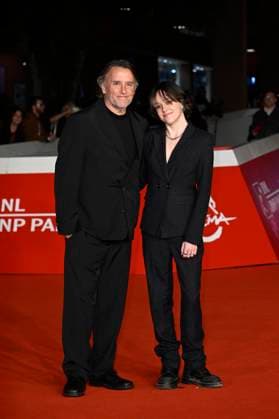 20th Edition of Rome Film Fest Red Carpet of the movie -Nouvelle Vague- Auditorium Parco della Musica - Rome, Italy Richard Linklater;Kane Linklater 20th Edition of Rome Film Fest Red Carpet of the movie -Nouvelle Vague- Auditorium Parco della Musica - Rome, Italy 20th October 2025  Copyright: xMAXxMONTINGELLI SGPx