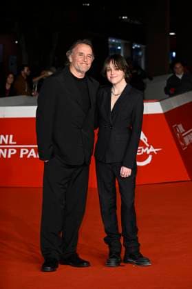20th Edition of Rome Film Fest Red Carpet of the movie -Nouvelle Vague- Auditorium Parco della Musica - Rome, Italy Richard Linklater;Kane Linklater 20th Edition of Rome Film Fest Red Carpet of the movie -Nouvelle Vague- Auditorium Parco della Musica - Rome, Italy 20th October 2025  Copyright: xMAXxMONTINGELLI SGPx