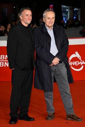 20th Edition of Rome Film Fest Red Carpet of the movie -Nouvelle Vague- Auditorium Parco della Musica - Rome, Italy Richard Linklater;Marco Bellocchio 20th Edition of Rome Film Fest Red Carpet of the movie -Nouvelle Vague- Auditorium Parco della Musica - Rome, Italy 20th October 2025  Copyright: xMAXxMONTINGELLI SGPx