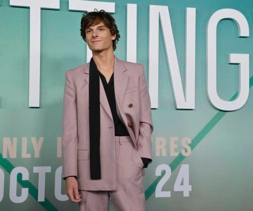 Cast member Mason Thames attends the premiere of the motion picture romantic drama Regretting You at Paramount Studios in Los Angeles on Monday, October 20, 2025. Storyline: Centers on the strained relationship between young mother Morgan Grant and her teenage daughter Clara, exacerbated by Morgan s husband Chris s tragic death, forcing them to navigate life s challenges together.  LAP2025102018 JIMxRUYMEN