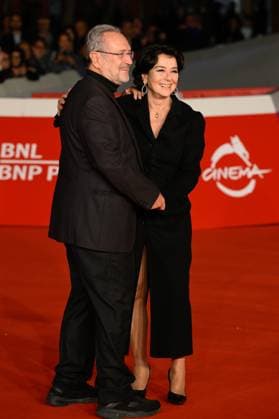 News - Rome Film Festival 2025 Roberto Zaccaria and Monica Guerritore attend the red carpet of the movie Anna  during the 20th Rome Film Fest at Auditorium Parco della Musica on October 20, 2025 in Rome, Italy. Rome Auditorium Parco della Musica Italy Copyright: xFabrizioxCorradettix xLiveMediax LPN_2093374