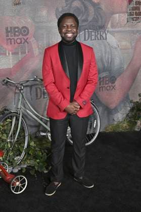 Emmanuel Osei-Kuffour bei der Premiere der HBO-Serie It: Welcome to Derry auf dem Warner Bros. Studio Gelnnde. Burbank, 20.10.2025