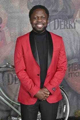 Emmanuel Osei-Kuffour bei der Premiere der HBO-Serie It: Welcome to Derry auf dem Warner Bros. Studio Gelnnde. Burbank, 20.10.2025