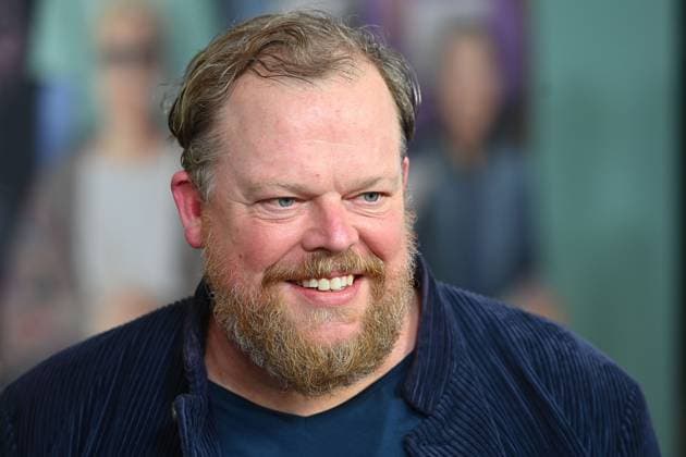 Benrd HUELSCHER (Schauspieler), Einzelbild,angeschnittenes Einzelmotiv,Portrait,Portraet. Weltpremiere von NO HIT WONDER am 21.10.2025 im Mathaeser Kino in Muenchen.