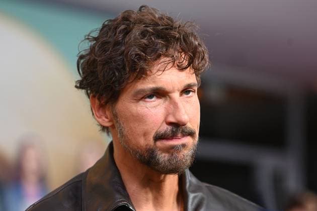 Florian David FITZ (Schauspieler), Einzelbild,angeschnittenes Einzelmotiv,Portrait,Portraet. Weltpremiere von NO HIT WONDER am 21.10.2025 im Mathaeser Kino in Muenchen.