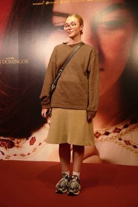 Red carpet of the film Los Domingos at the MK2 Cine Paz in Madrid - 21 Oct 2025 Actress Irene Ferreiro attends the red carpet of the film Los Domingos at the MK2 Cine Paz in Madrid. Madrid Spain Copyright: xMarcoxBaradax xSOPAxImagesx MBA_5523