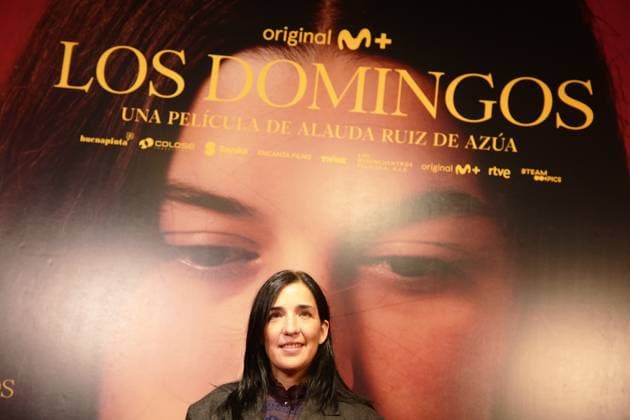 Red carpet of the film Los Domingos at the MK2 Cine Paz in Madrid - 21 Oct 2025 Director Alauda Ruiz de Azúa attends the red carpet of the film Los Domingos at the MK2 Cine Paz in Madrid. Madrid Spain Copyright: xMarcoxBaradax xSOPAxImagesx MBA_4214