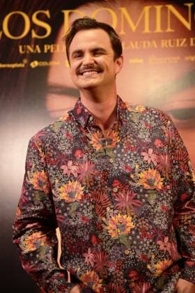 October 21, 2025, Madrid, Spain: Journalist Fede Arias attends the red carpet of the film Los Domingos at the MK2 Cine Paz in Madrid. Madrid Spain - ZUMAs197 20251021_aaa_s197_434 Copyright: xMarcoxBaradax