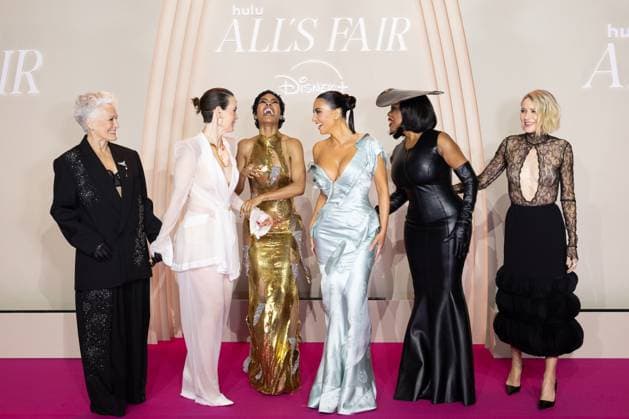 Glenn Close, Sarah Paulson, Teyana Taylor, Kim Kardashian, Niecy Nash Betts and Naomi Watts Photocall of the All s Fair Disney Premiere at Maison de la Chimie in Paris, France on October 21, 2025 Cyril Moreau Bestimage All s Fair Disney Premiere at Maison de La Chimie on October 21, 2025 in Paris, France Paris France  Copyright: xCYRILxMOREAUx xBESTIMAGExCYRILxMOREAUx xBESTIMAGEx