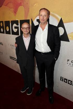 New York premiere of Focus Features Bugonia at the The Museum of Modern Art Featuring: Ed Guiney (Producer) and Andrew Lowe (Producer) Where: Brooklyn, New York, United States When: 21 Oct 2025 Credit: Marion Curtis StarPix for Focus Features INSTARimages EDITORIAL USE ONLY. NOT FOR USE BY NEWSPAPERS BASED IN THE UK. Copyright: xx instar55200168