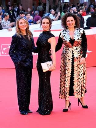 Roma Cinema Fest 2025 evening 8 - premiere TRIBUTE TO THE 80s AND 90s In the photo: Manuela Boldi, Micaela Boldi, Marta Boldi  Copyright: xMaurizioxD Avanzox xipa-agency.netx xDxAvanzo Landi Provvisionatox IPA_Agency_IPA66938545