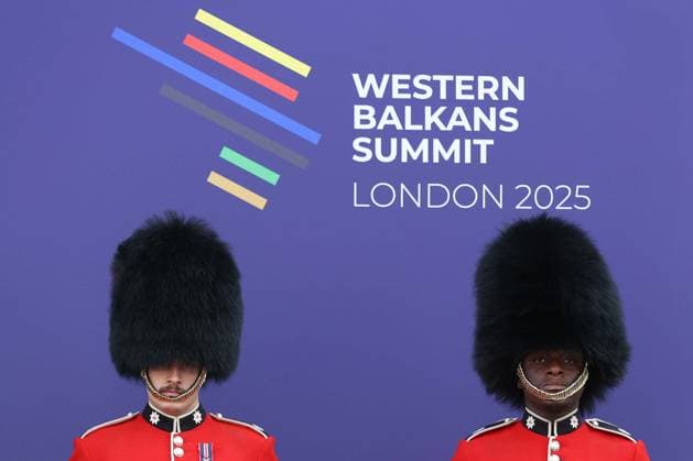 News Themen der Woche KW 43 UK hosts Western Balkans Summit 2025 in London LONDON, UNITED KINGDOM - OCTOBER 22: The Western Balkans Summit 2025 kicks off at Lancaster House as part of the Berlin Process, a five-year program focusing on six Balkan countries, in London, United Kingdom on October 22, 2025. Zeynep Demir Aslim Anadolu London United Kingdom. Editorial use only. Please get in touch for any other usage.  Copyright: x2025xAnadoluxZeynepxDemirxAslimx