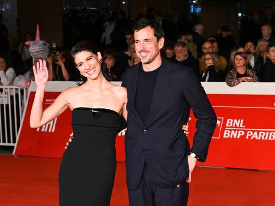 Roma Cinema Fest 2025 day 8 - premiere of the film Elena Del Ghetto In the photo: Giulia Bevilacqua with her husband Nicola Capodanno  Copyright: xMaurizioxD Avanzox xipa-agency.netx xDxAvanzo Landi Provvisionatox IPA_Agency_IPA66943046
