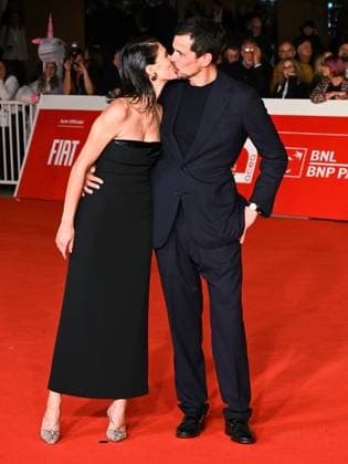 Roma Cinema Fest 2025 day 8 - premiere of the film Elena Del Ghetto In the photo: Giulia Bevilacqua with her husband Nicola Capodanno  Copyright: xMaurizioxD Avanzox xipa-agency.netx xDxAvanzo Landi Provvisionatox IPA_Agency_IPA66943061