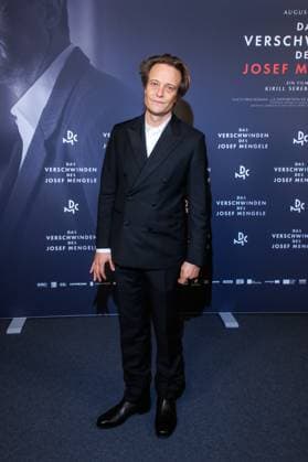 Premiere - Das Verschwinden des Josef Mengele - August Diehl bei der Premiere des Kinofilms Das Verschwinden des Josef Mengele im Delphi-Filmpalast am 22.10.2025 in Berlin. Copyright: xEventpressxKochanx