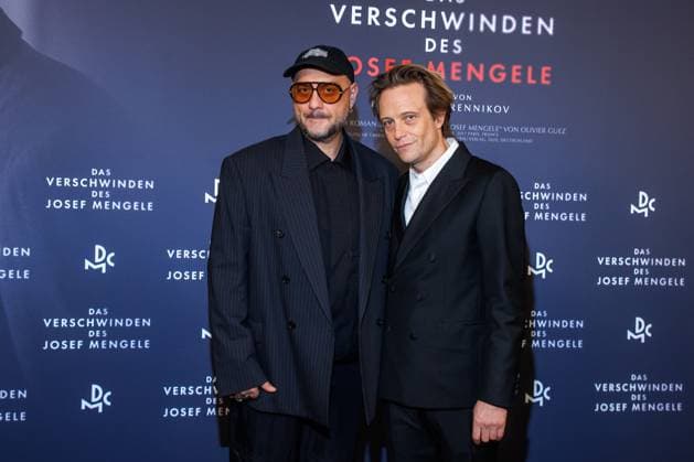 Premiere - Das Verschwinden des Josef Mengele - Kirill Serebrennikov und August Diehl bei der Premiere des Kinofilms Das Verschwinden des Josef Mengele im Delphi-Filmpalast am 22.10.2025 in Berlin. Copyright: xEventpressxKochanx