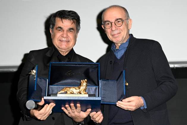 20th Edition of Rome Film Fest Lifetime achievement award to Jafar Panahi Auditorium Parco Della Musica - Rome, Italy Jafar Panahi;Giuseppe Tornatore 20th Edition of Rome Film Fest Lifetime achievement award to Jafar Panahi Auditorium Parco Della Musica - Rome, Italy 22nd October 2025  Copyright: xMAXxMONTINGELLI SGPx