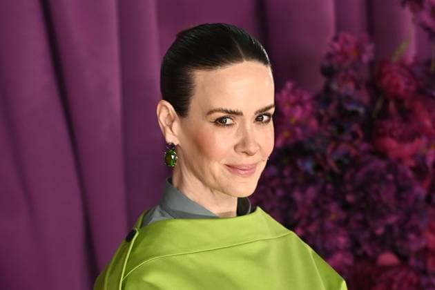 Sarah Paulson attends All s Fair Premiere streaming on Disney+ at the Odeon Luxe Leicester Square in London, England. UK. Wednesday 22nd October 2025 Copyright: xJamesxWarrenx adzb6411