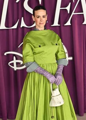 Sarah Paulson attends All s Fair Premiere streaming on Disney+ at the Odeon Luxe Leicester Square in London, England. UK. Wednesday 22nd October 2025 Copyright: xJamesxWarrenx adzb6412