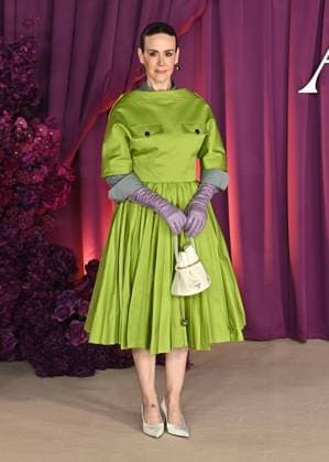 Sarah Paulson attends All s Fair Premiere streaming on Disney+ at the Odeon Luxe Leicester Square in London, England. UK. Wednesday 22nd October 2025 Copyright: xJamesxWarrenx adzb6415