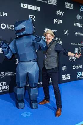Tom von der Isar bei der Verleihung vom Blauer Panther - TV & Streaming Award 2025 in der BMW Welt. München, 22.10.2025
