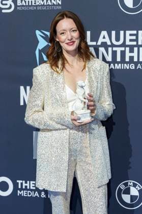 Lavinia Wilson bei der Verleihung vom Blauer Panther - TV & Streaming Award 2025 in der BMW Welt. München, 22.10.2025