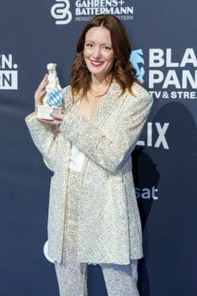 Lavinia Wilson bei der Verleihung vom Blauer Panther - TV & Streaming Award 2025 in der BMW Welt. München, 22.10.2025