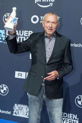Gernot Krää bei der Verleihung vom Blauer Panther - TV & Streaming Award 2025 in der BMW Welt. München, 22.10.2025