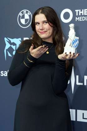 Tara-Louise Wittwer bei der Verleihung vom Blauer Panther - TV & Streaming Award 2025 in der BMW Welt. München, 22.10.2025