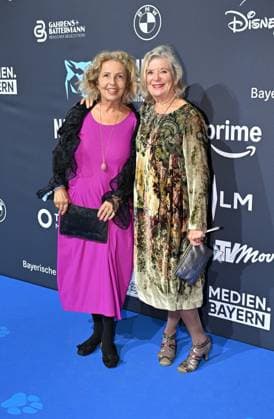 Michaela May und Jutta Speidel Verleihung Blauer Panther - TV & Streaming Award 2025 Preisverleihung und Gala in der BMW Welt München 22. Oktober 2025