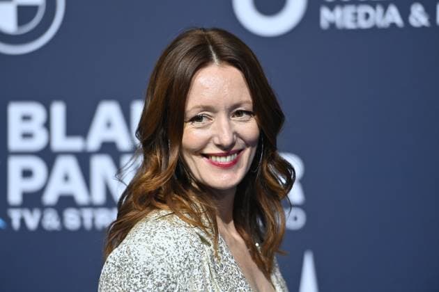 Lavinia Wilson, Einzelbild,angeschnittenes Einzelmotiv,Portraet,Portrait,Porträt. Roter Teppich,Blauer Panther TV und Streaming Award 2025 am 22.10.2025 in der BMW Welt Muenchen.