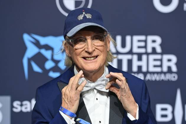 Otto WAALKES; inzelbild,angeschnittenes Einzelmotiv,Portraet,Portrait,Porträt. Roter Teppich,Blauer Panther TV und Streaming Award 2025 am 22.10.2025 in der BMW Welt Muenchen.