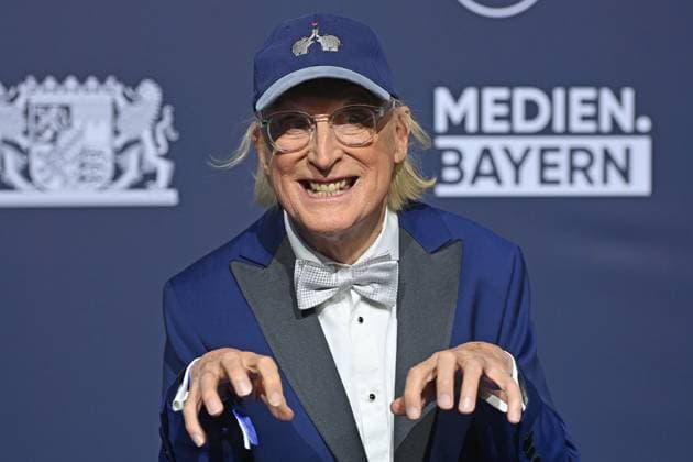 Otto WAALKES; inzelbild,angeschnittenes Einzelmotiv,Portraet,Portrait,Porträt. Roter Teppich,Blauer Panther TV und Streaming Award 2025 am 22.10.2025 in der BMW Welt Muenchen.