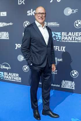 Alexander Hold bei der Verleihung vom Blauer Panther - TV & Streaming Award 2025 in der BMW Welt. München, 22.10.2025