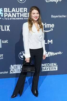 Lara Mandoki bei der Verleihung vom Blauer Panther - TV & Streaming Award 2025 in der BMW Welt. München, 22.10.2025